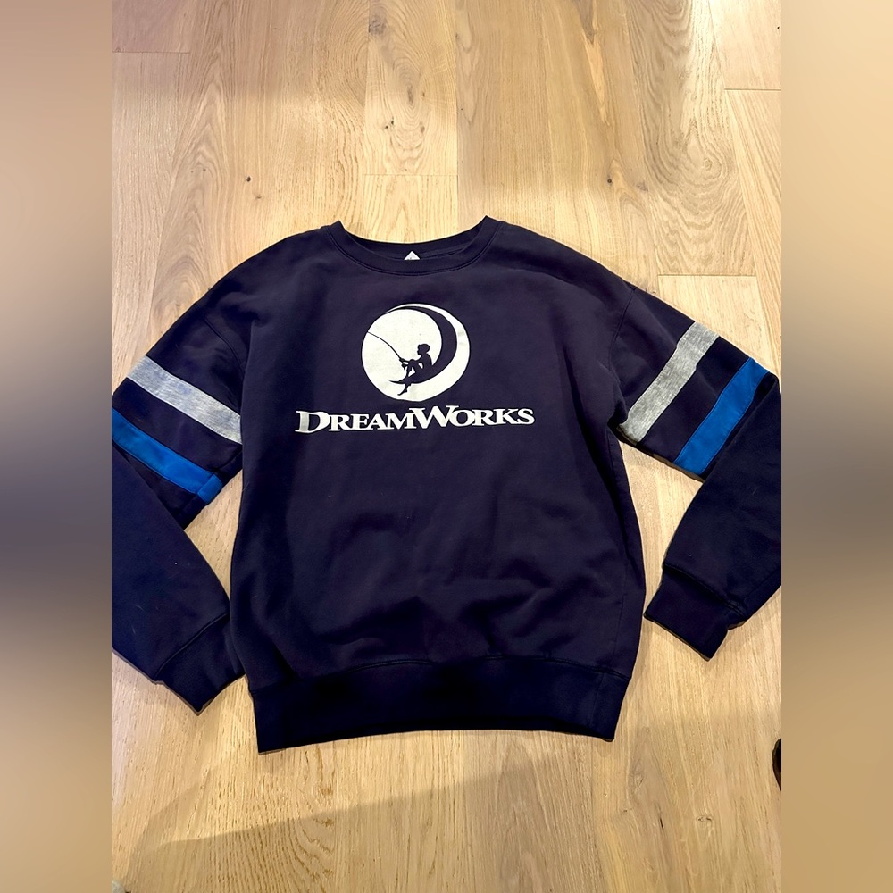 Dreamworks Logo 90s Style Crew Sweatshirt 🍿 🎥 Cinema Movies